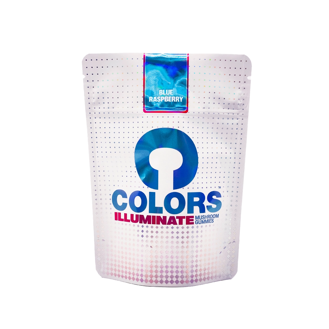 Colors Magic Mushroom Gummies <br> Blue Raspberry <br> 4 Grams