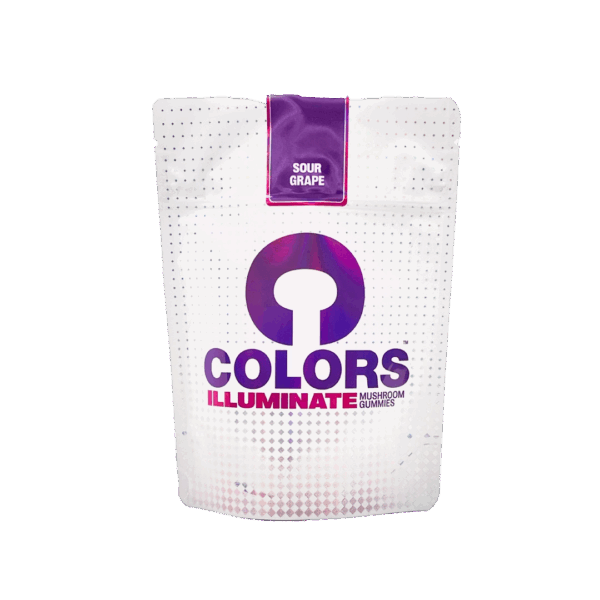 Colors Mushroom Sour Grape - Shroom Shipping - The Magic Mushroom Delivery