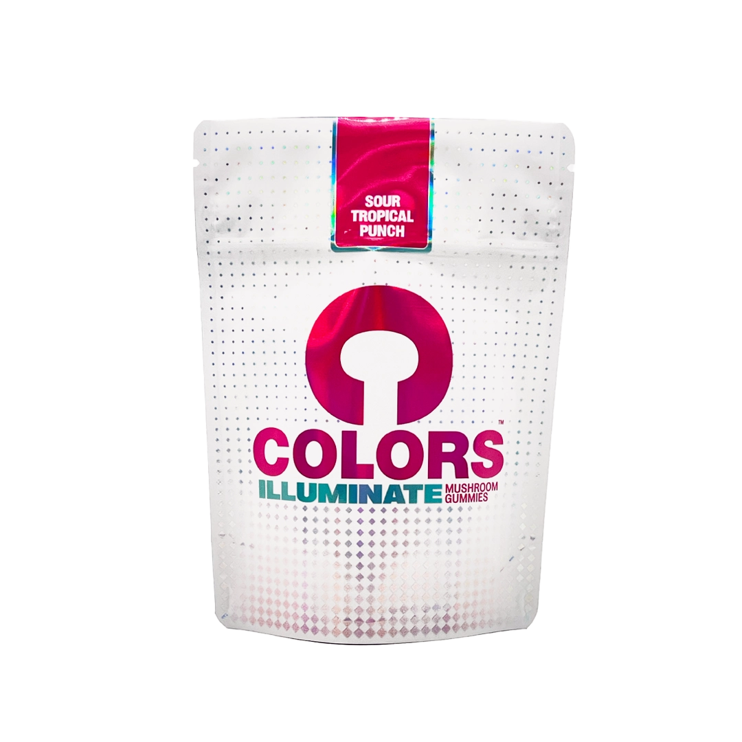 Colors Magic Mushroom Gummies <br> Sour Tropical Punch <br> 4 Grams