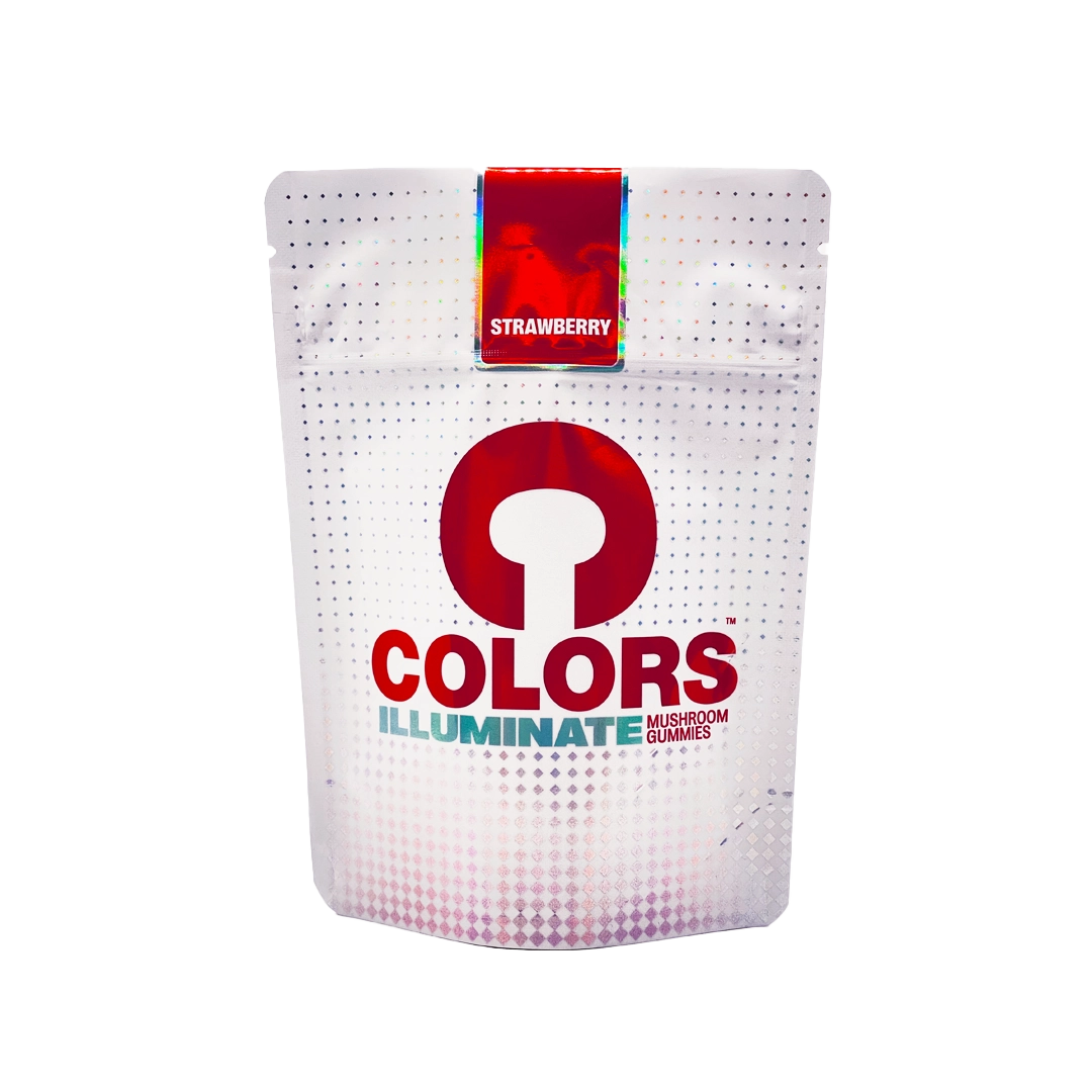 Colors Magic Mushroom Gummies <br> Strawberry <br> 4 Grams
