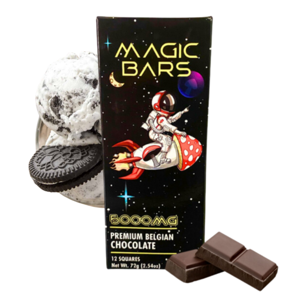 Cookies and Cream Magic Mushroom Bar