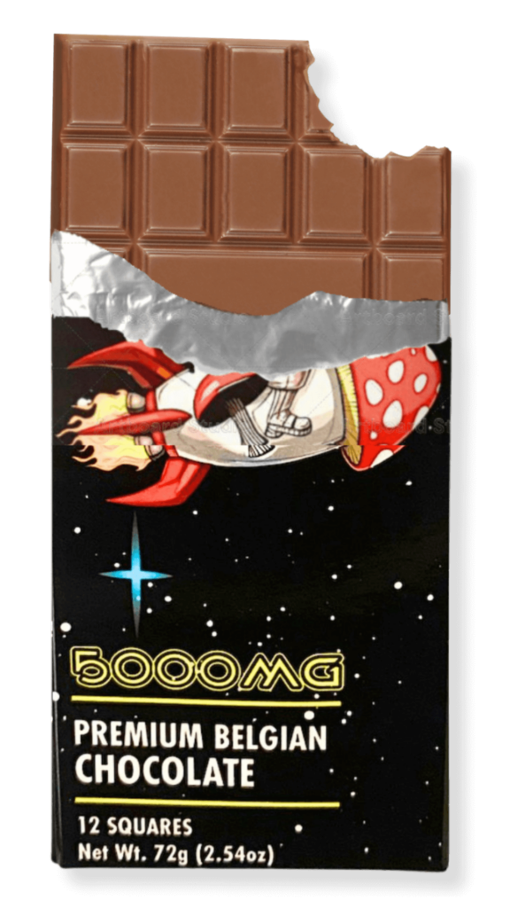 The Magic Mushroom Delivery Chocolate Bar