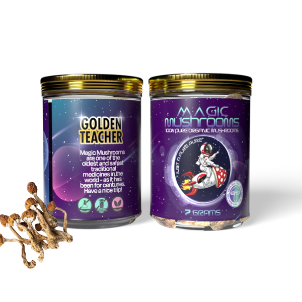 Magic Mushrooms <br> Organic Golden Teacher Mushrooms <br> 7 Grams