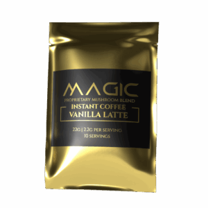Shroom Instant Coffee - Vanilla Latte - The Magic Mushroom Delivery