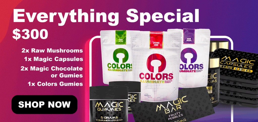 All The Shrooms Special - Magic Mushroom Deals - The Magic Mushroom Delivery